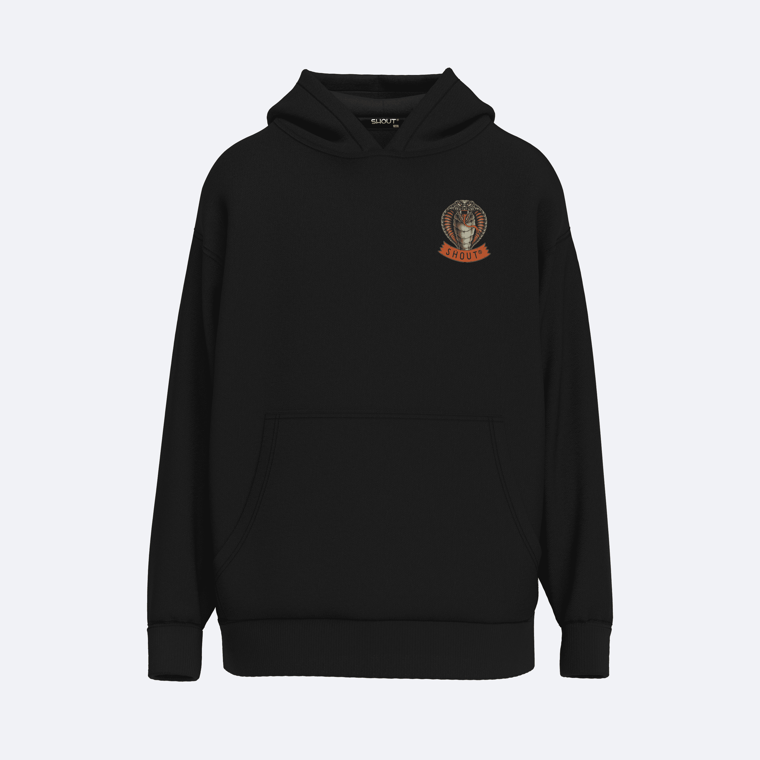 Shout Only the Good Cobra Oversize Unisex Hoodie